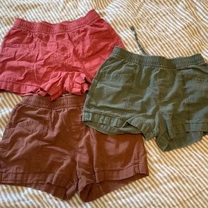 Old navy linen short bundle